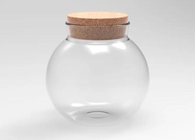 600ML Customized PET Vase Plastic Container with High Chemical and UV Resistance