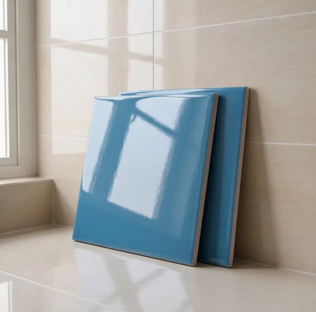 Blue 8X8inch 20X20cm Lowes Ceramic Tiles Flooring Style Porcelain Tile