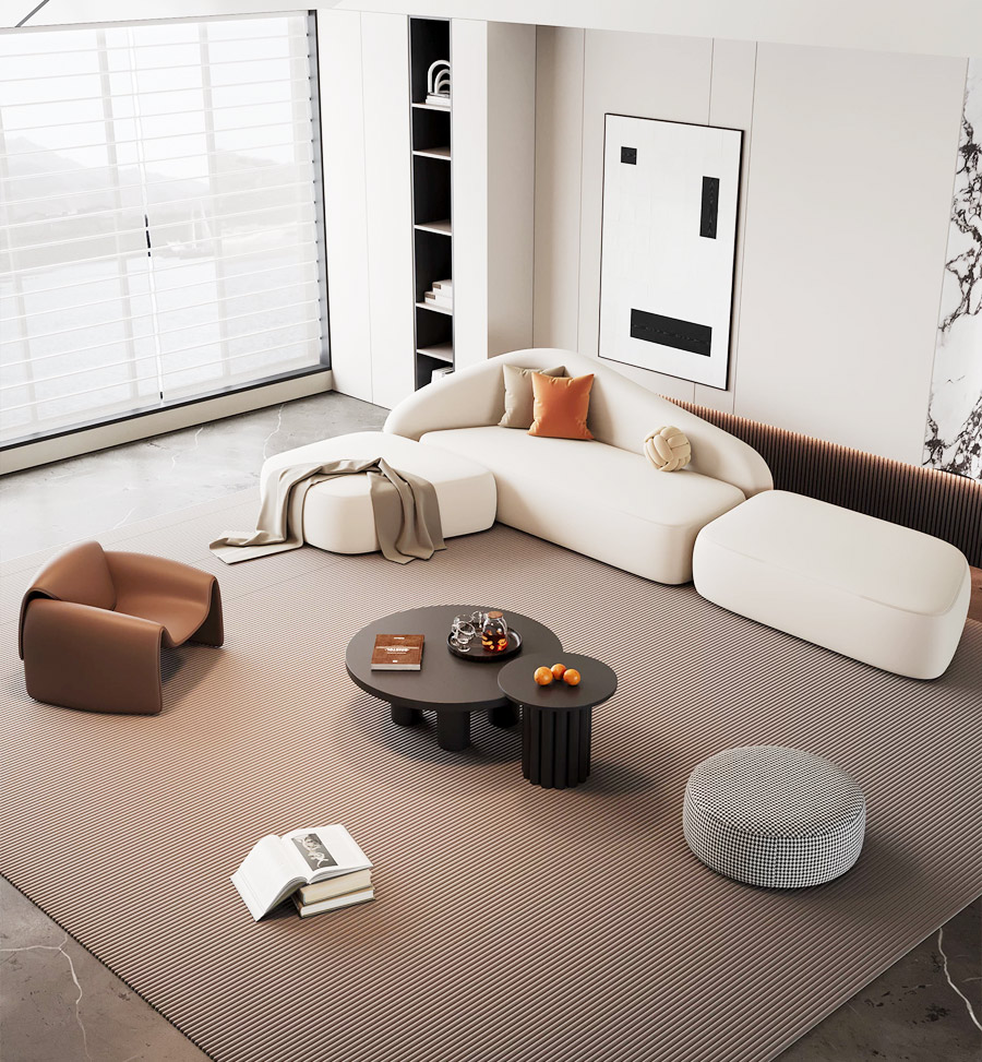 Living Room Cream Style Fabric Sofas Living Room Cream Style Fabric Sofas