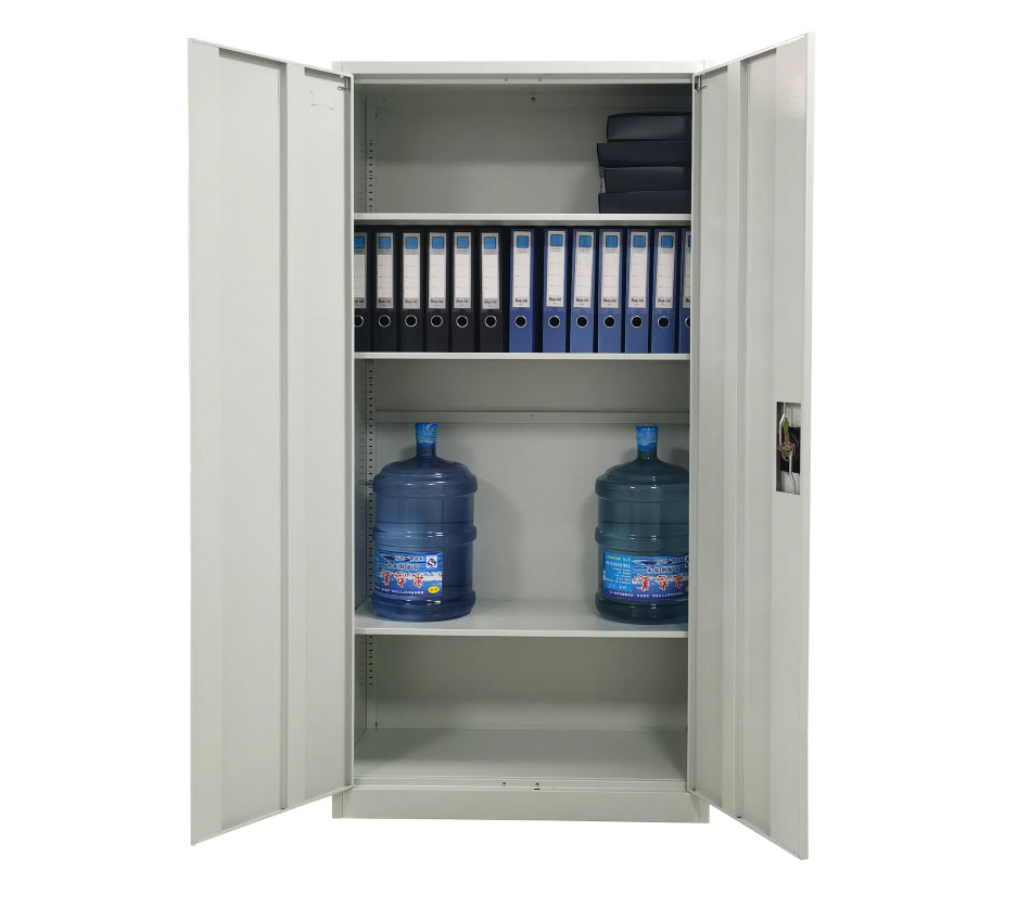 Metal Filing Cabinet 4 Drawers Office Storage Heavy Duty Steel Lockable File Cabinet with Adjustable Shelves