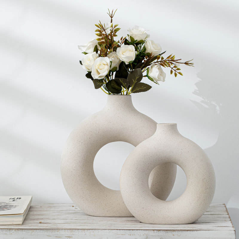 Modern Flower Ceramic Nordic Standing Vase