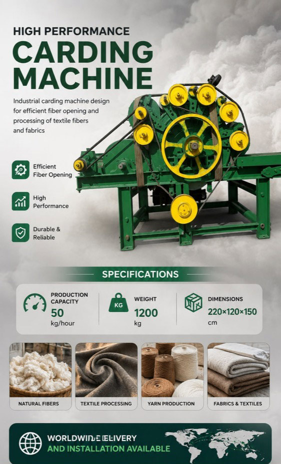 Carding Machine Opening Fiber Carding Machine Opening Fiber